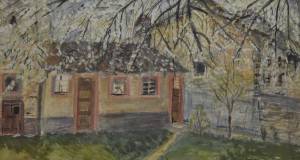 Atelier in Muzzano Hofeingang