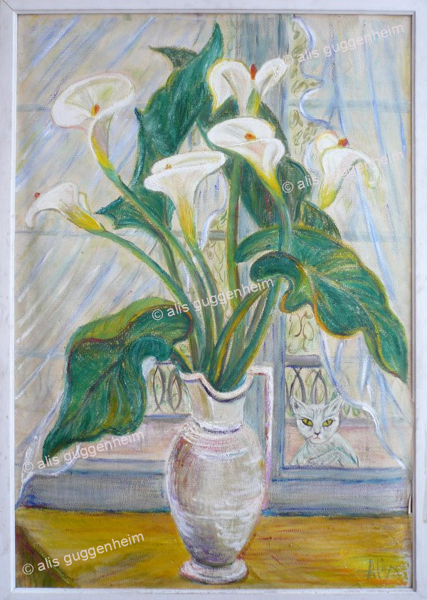 Callas mit Katze