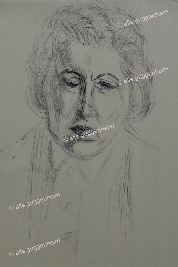 Portrait einer alten Frau