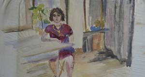 Sonia Markus-Salati sitzend